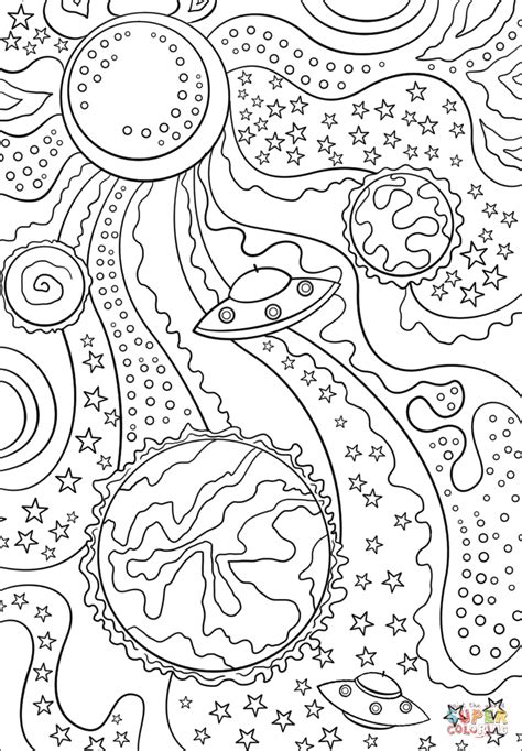 Galaxy trippy coloring pages for adults - Download and print free Trippy Sun Coloring Page. Trippy coloring pages are a fun way for kids of all ages, adults to develop creativity, concentration, fine motor skills, and color recognition. Self-reliance and perseverance to complete any job. Have fun! 